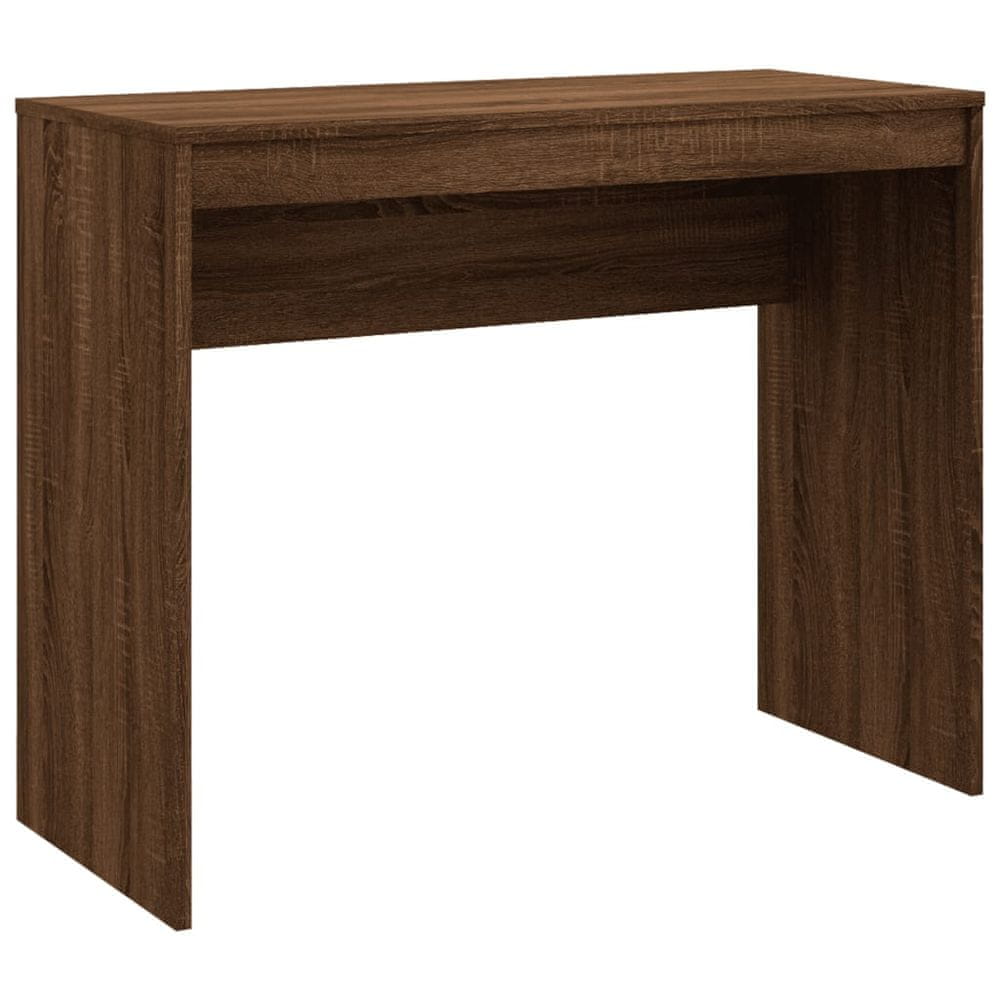 Vidaxl Stôl hnedý dub 90x40x72 cm spracované drevo